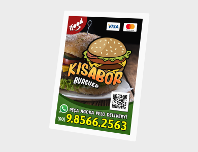 ╓m╞ Promocional 7x5cm bordas brancas
